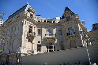 04 French Embassy Embajada de Francia Near Beginning Of Avenida 9 de Julio Avenue Buenos Aires
